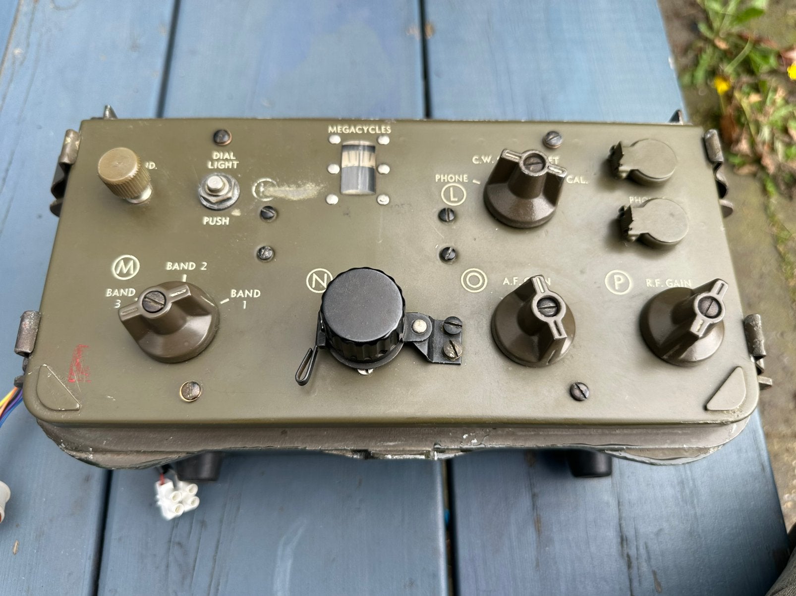 Jaren 50  grc 9 rt 77 military radio, Ophalen of Verzenden, Landmacht, Nederland