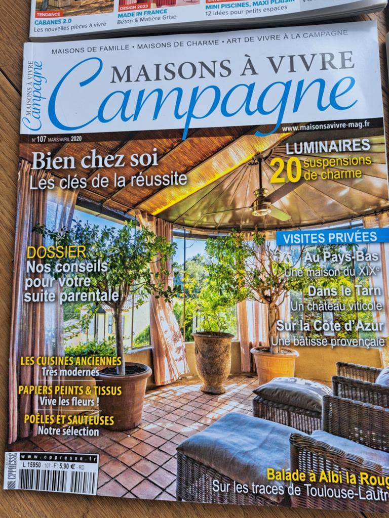 8 Franstalige tijdschriften: Wonen & Meditatie, Boeken, Tijdschriften en Kranten, Zo goed als nieuw, Sport en Vrije tijd, Ophalen of Verzenden