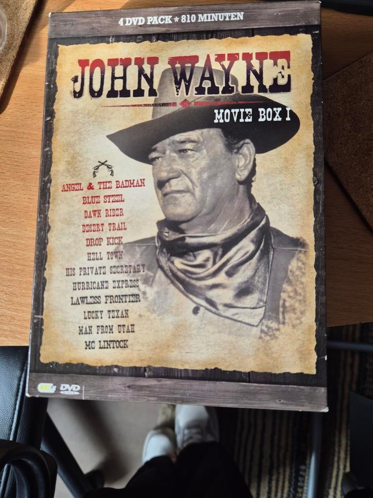 John Wayne box1, Cd's en Dvd's, Dvd's | Klassiekers, Alle leeftijden, Ophalen of Verzenden, Zo goed als nieuw, Actie en Avontuur