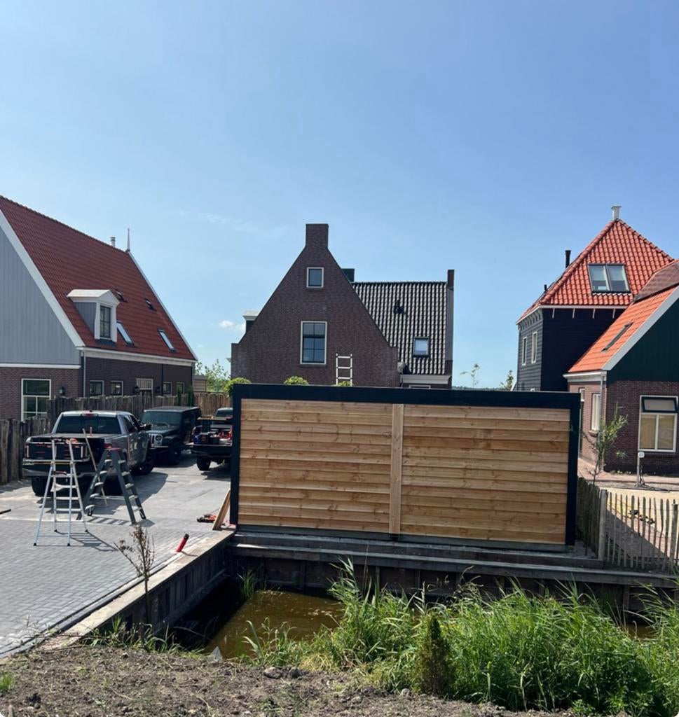 Chalet,tinyhouse,schuur,keet,opslag,woning,container, Ophalen, Zo goed als nieuw, Schuur