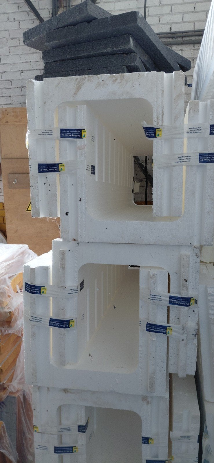 Bekisting 40x40 18 meterr totaal, 40 tot 60 cm, 50 tot 75 cm, Minder dan 35 cm, Ophalen of Verzenden