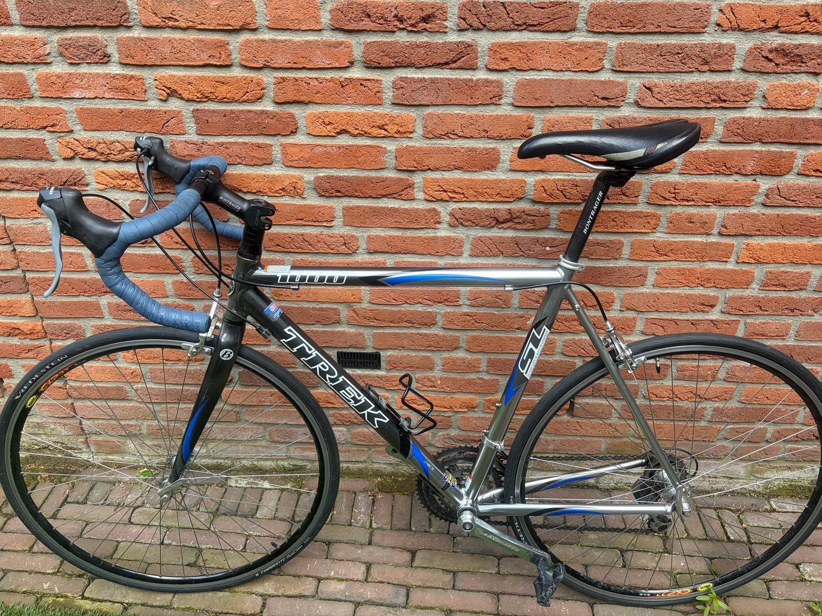 Racefiets Trek 1000 SL, Fietsen en Brommers, Fietsen | Racefietsen, Gebruikt, Velgrem, Aluminium, Meer dan 20 versnellingen