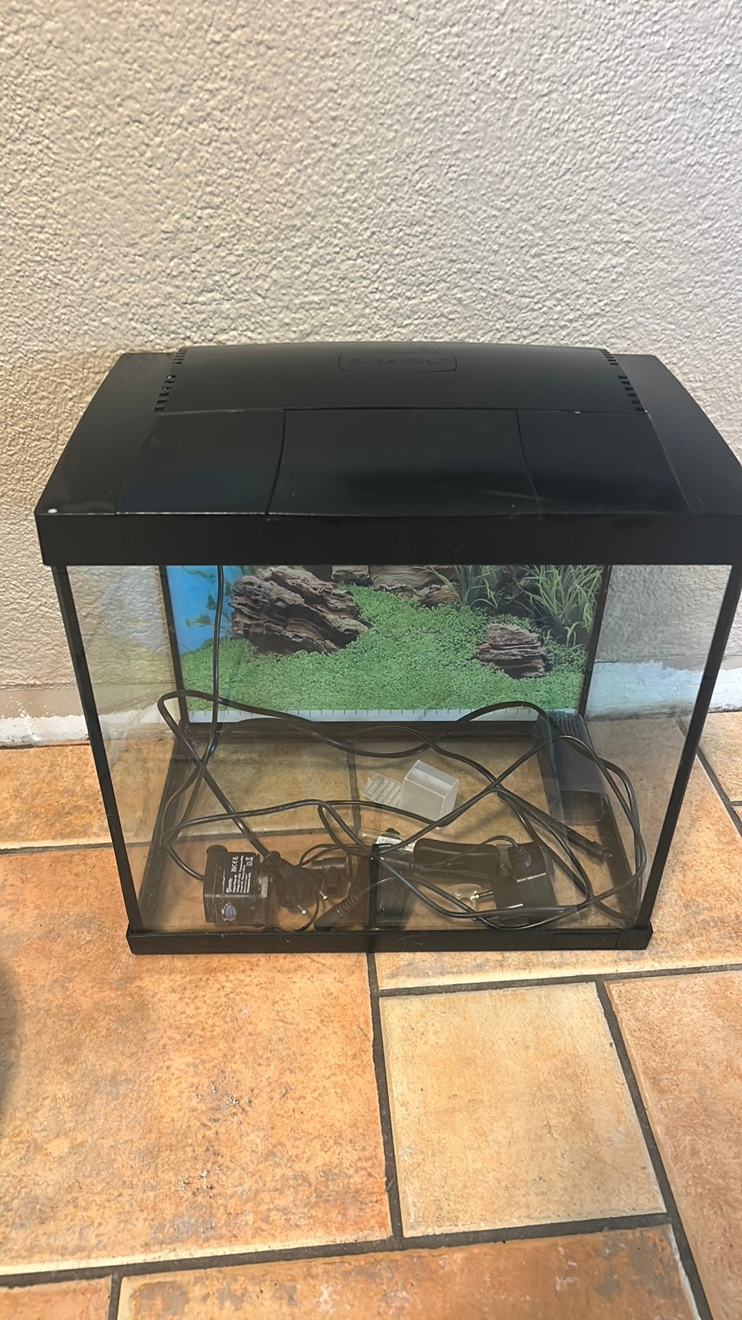 Aquarium superfisch 16 liter, Ophalen, Overige merken, Zo goed als nieuw, Leeg aquarium
