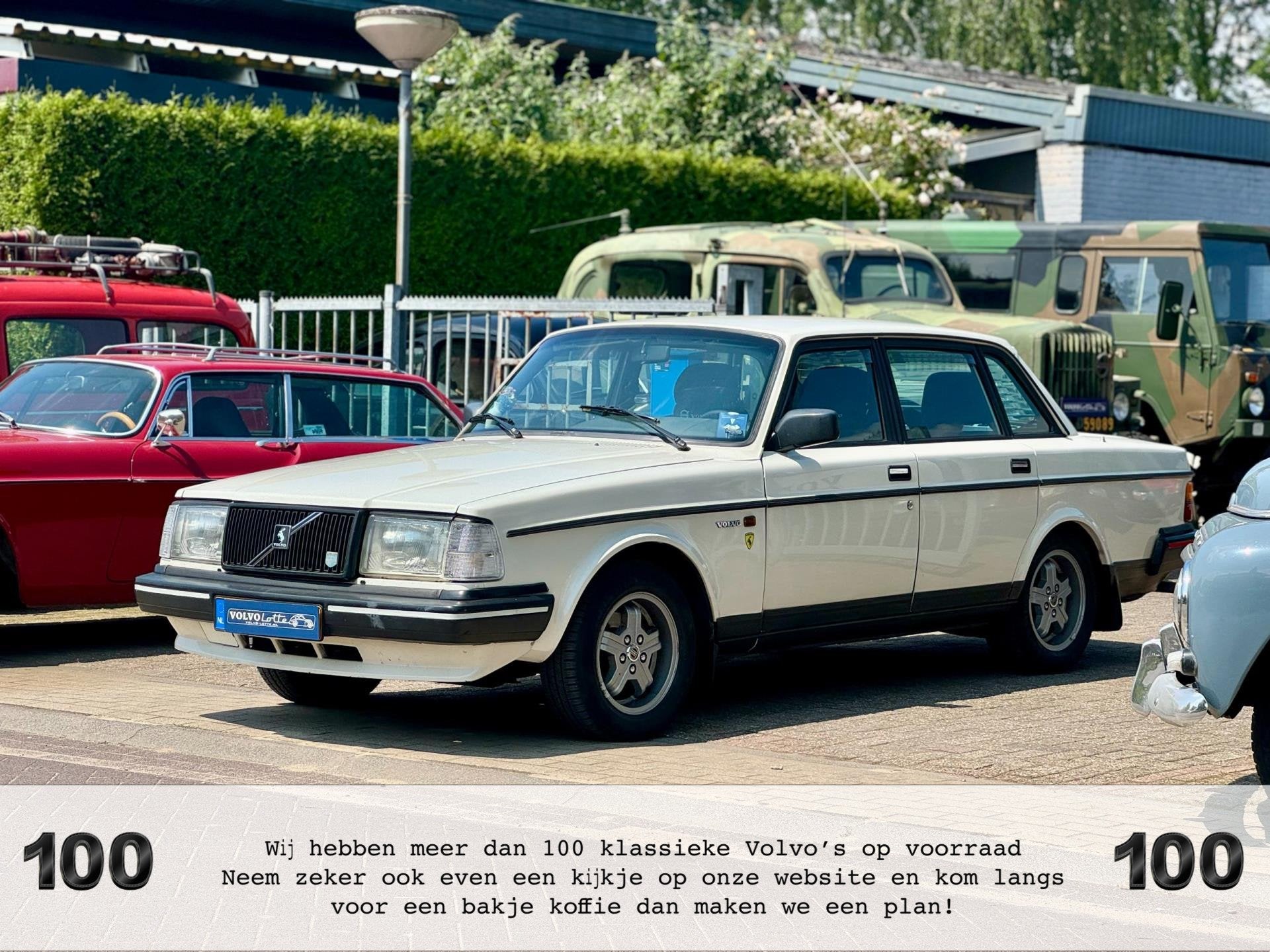 Volvo 240 2.3 GLT Injectie automaat, airco, zeer rijke histo, Auto's, Automaat, Gebruikt, 4 cilinders, 1261 kg