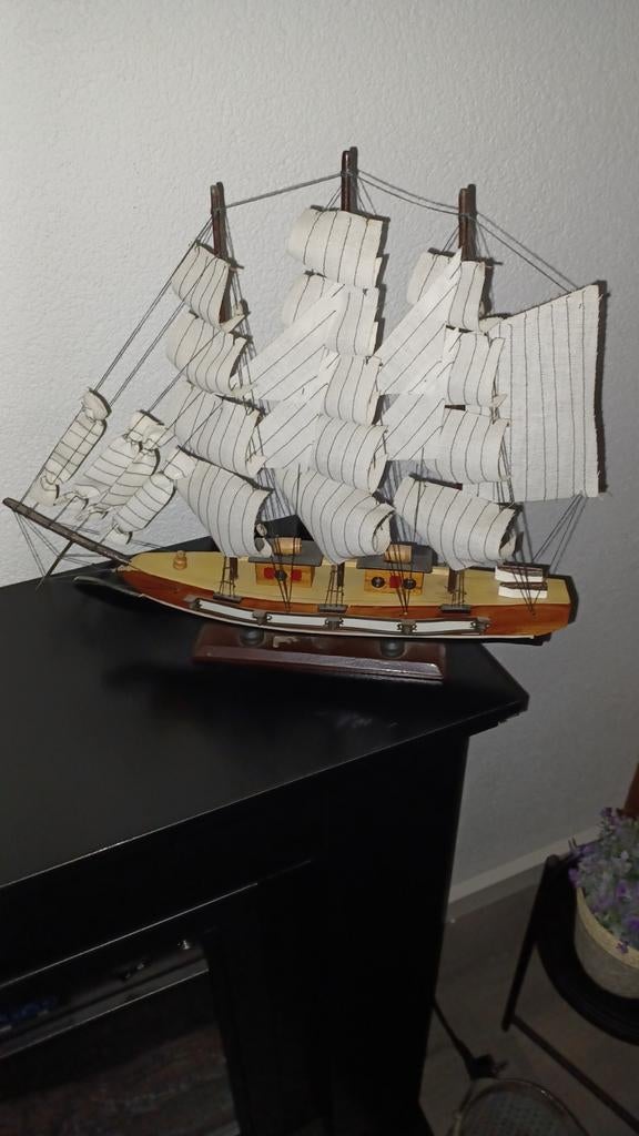 Zeilschip, Hobby en Vrije tijd, Modelbouw | Boten en Schepen, Ophalen of Verzenden, Gebruikt