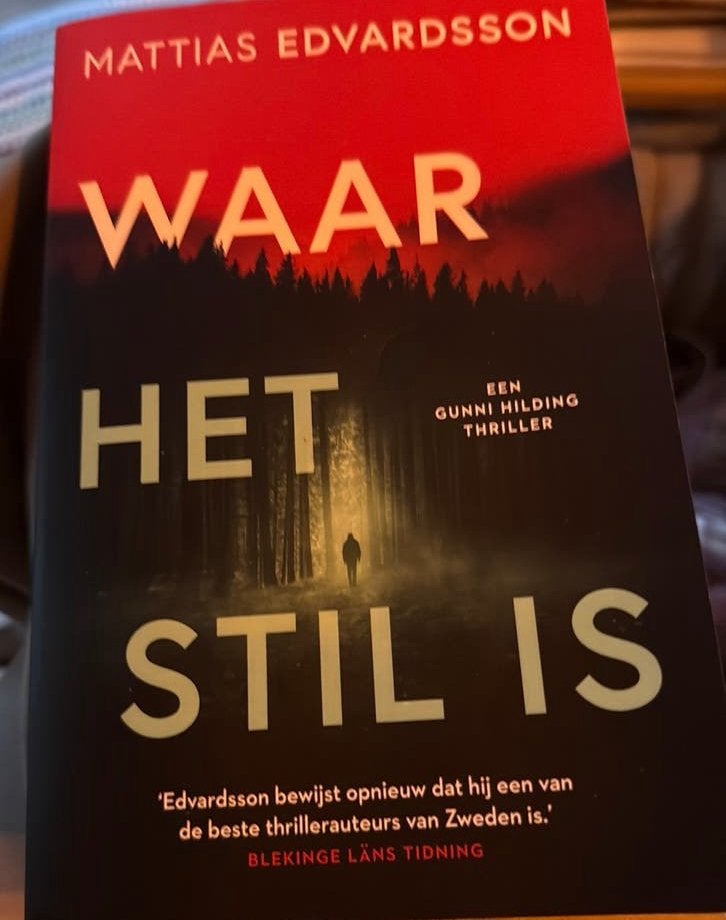 Mattias Edvardsson - Waar het stil is, Ophalen of Verzenden, Zo goed als nieuw, Mattias Edvardsson