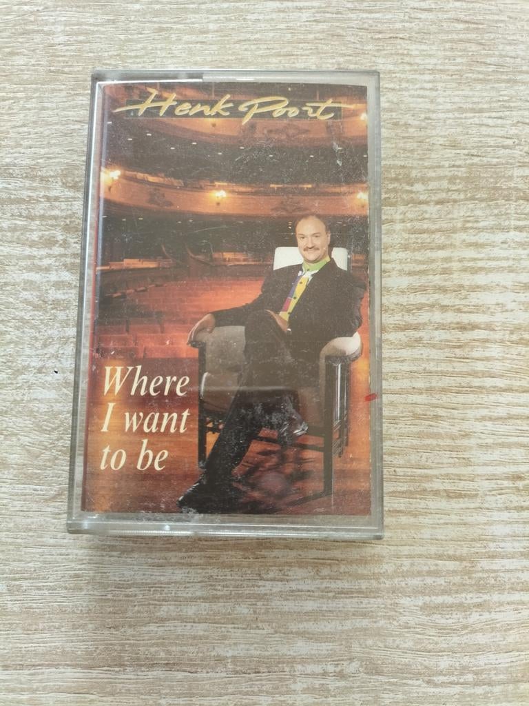 Henk Poort - where i want to be, Cd's en Dvd's, Ophalen of Verzenden, 1 bandje