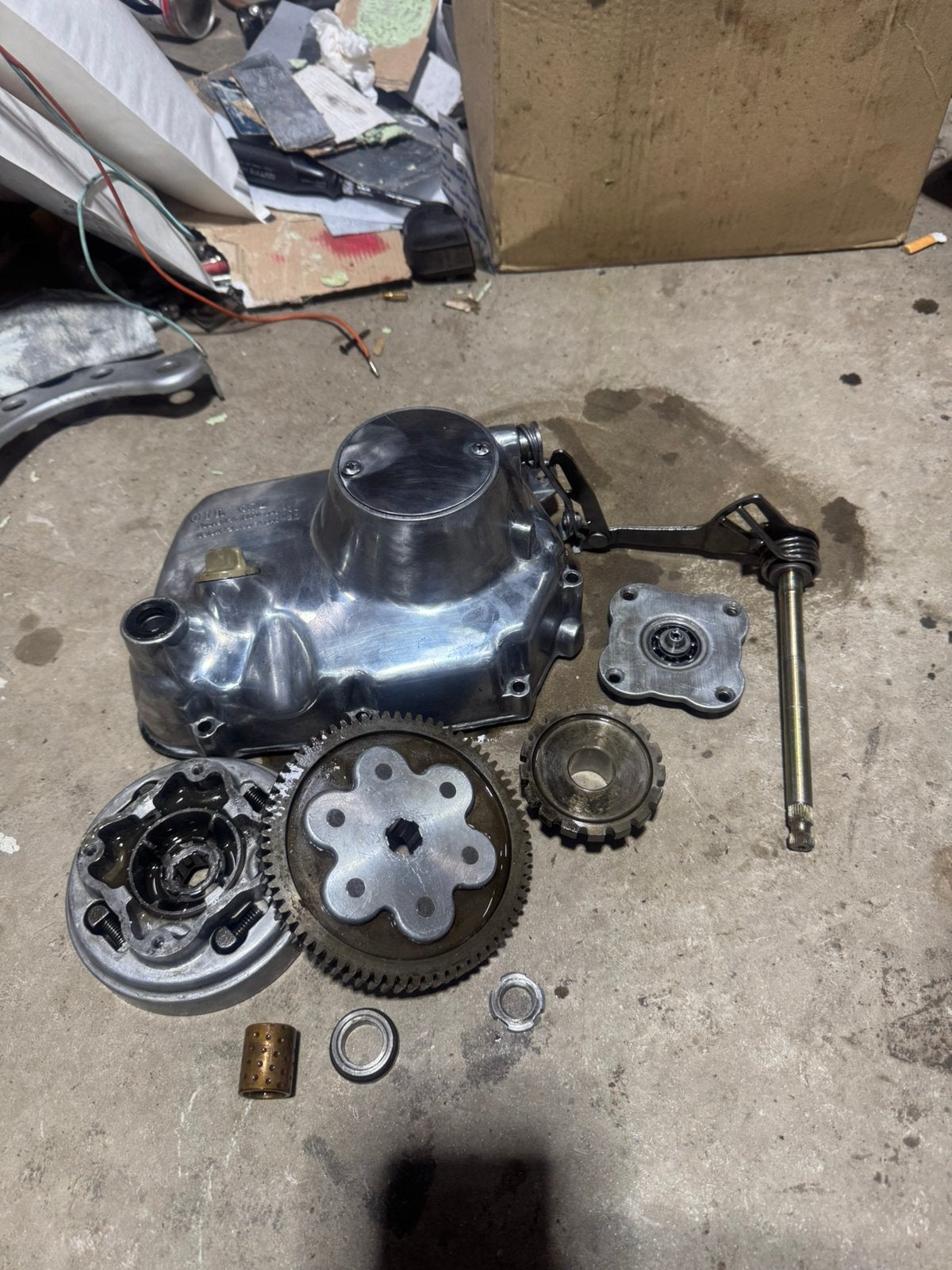 Mooie koppeling honda ss50, Fietsen en Brommers, Ophalen, Zo goed als nieuw, Blok, Overige merken