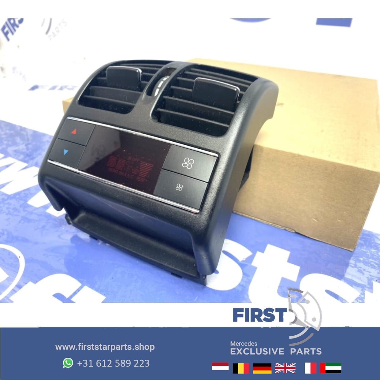 W212 C207 FACELIFT E63 AMG CLIMATRONIC REGELAAR ACHTER DIGIT, Gebruikt, -, Ophalen of Verzenden, -