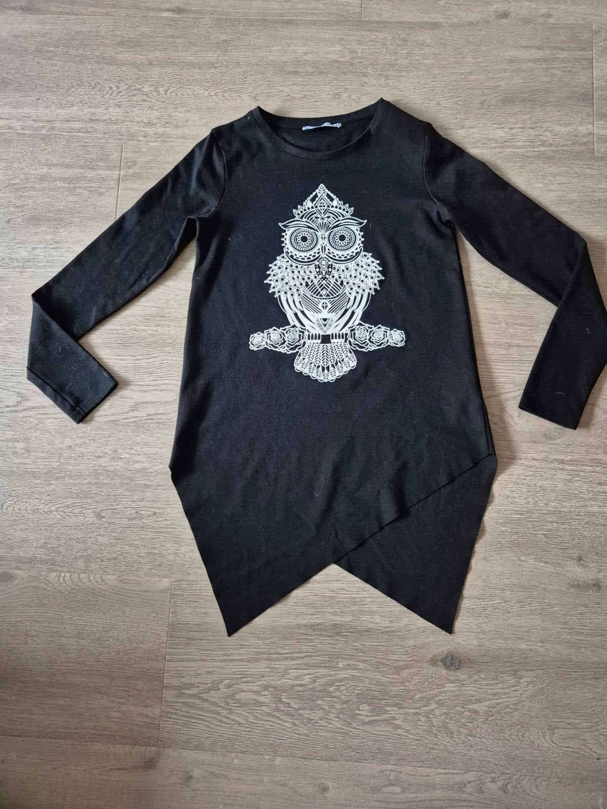 Zwarte top maat S, Kleding | Dames, Tops, Zwart, Ophalen of Verzenden, Lange mouw, Maat 36 (S)