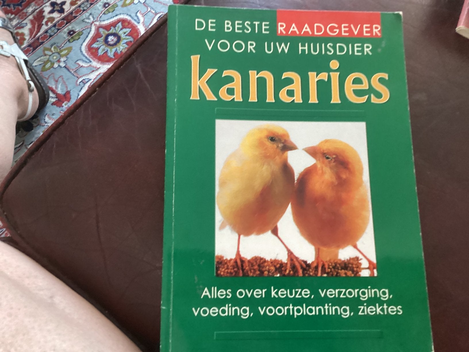 Kanaries boek, Boeken, Ophalen of Verzenden, Zo goed als nieuw, Honden