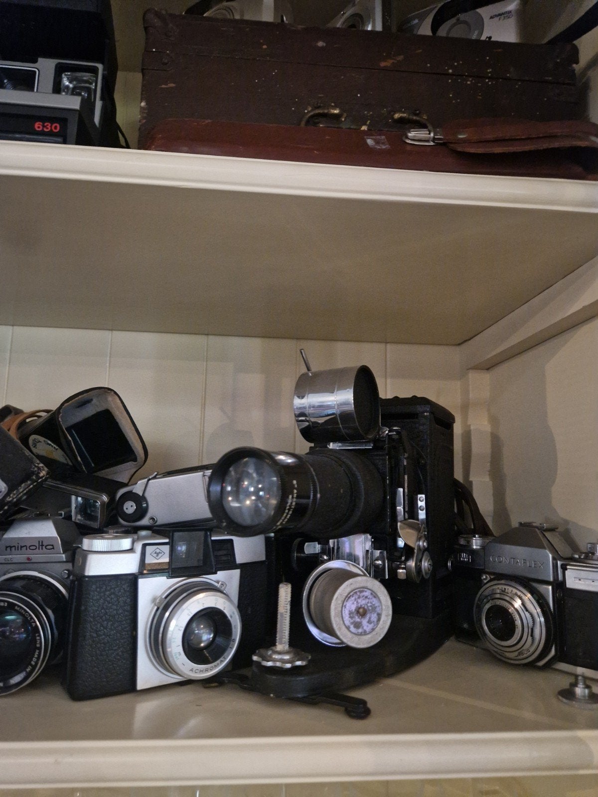Grote verzameling vintage en antieke fototoestellen, Ophalen, Gebruikt, Canon