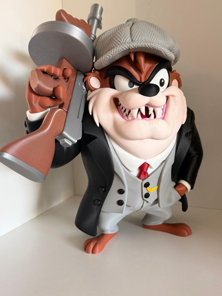 Taz Looney Tunes Gangster Figuur 35cm, Verzamelen, Beelden en Beeldjes, Nieuw, Ophalen of Verzenden