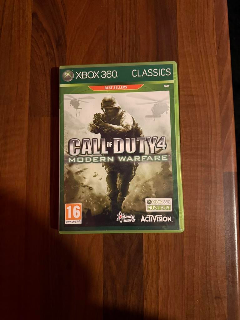 Xbox 360 call of duty 4, Vanaf 18 jaar, Shooter, Ophalen of Verzenden, Zo goed als nieuw
