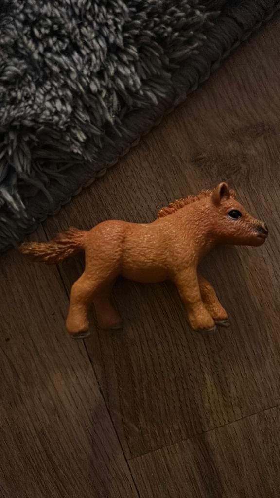 Schleich shetlander veulen, Ophalen of Verzenden, Zo goed als nieuw