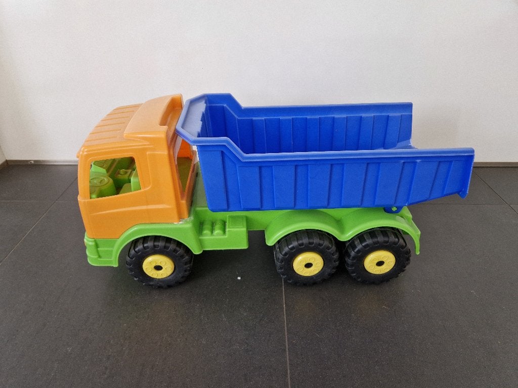 Kiepwagen, Ophalen, Gebruikt, Duwvoertuig