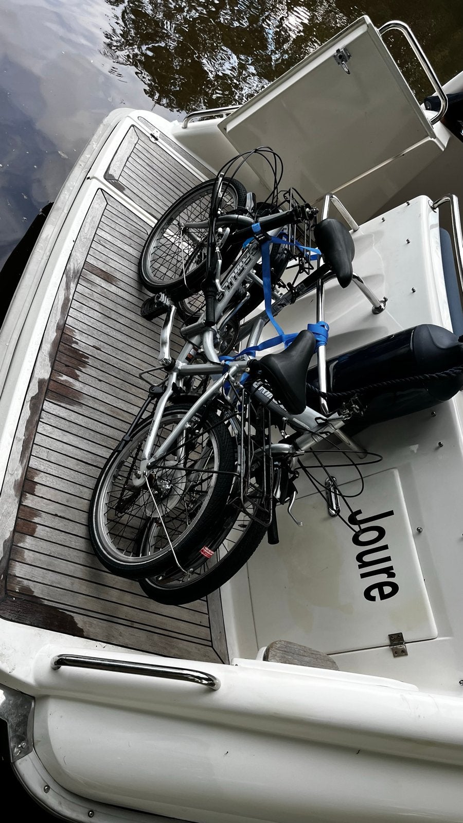 Opvouwbare fietsen - Ideaal voor boot of camper, 20 inch of meer, Gebruikt, Velgrem, Versnellingen