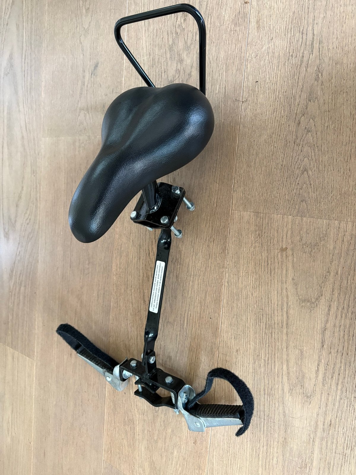 Fiets Voorzitje met voetsteuntjes, Ophalen, Gebruikt, Voetsteuntjes, Voorzitje