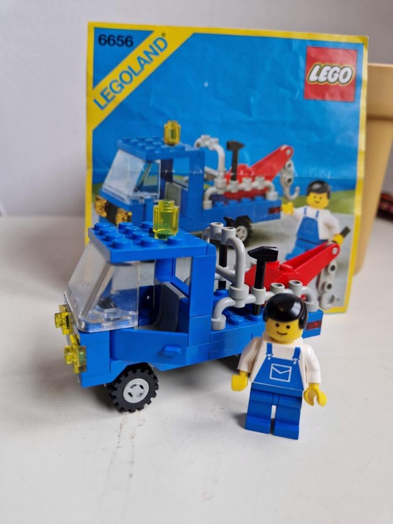 Lego 6656 - Wrecker unit I (K), Ophalen of Verzenden, Gebruikt, Complete set, Lego