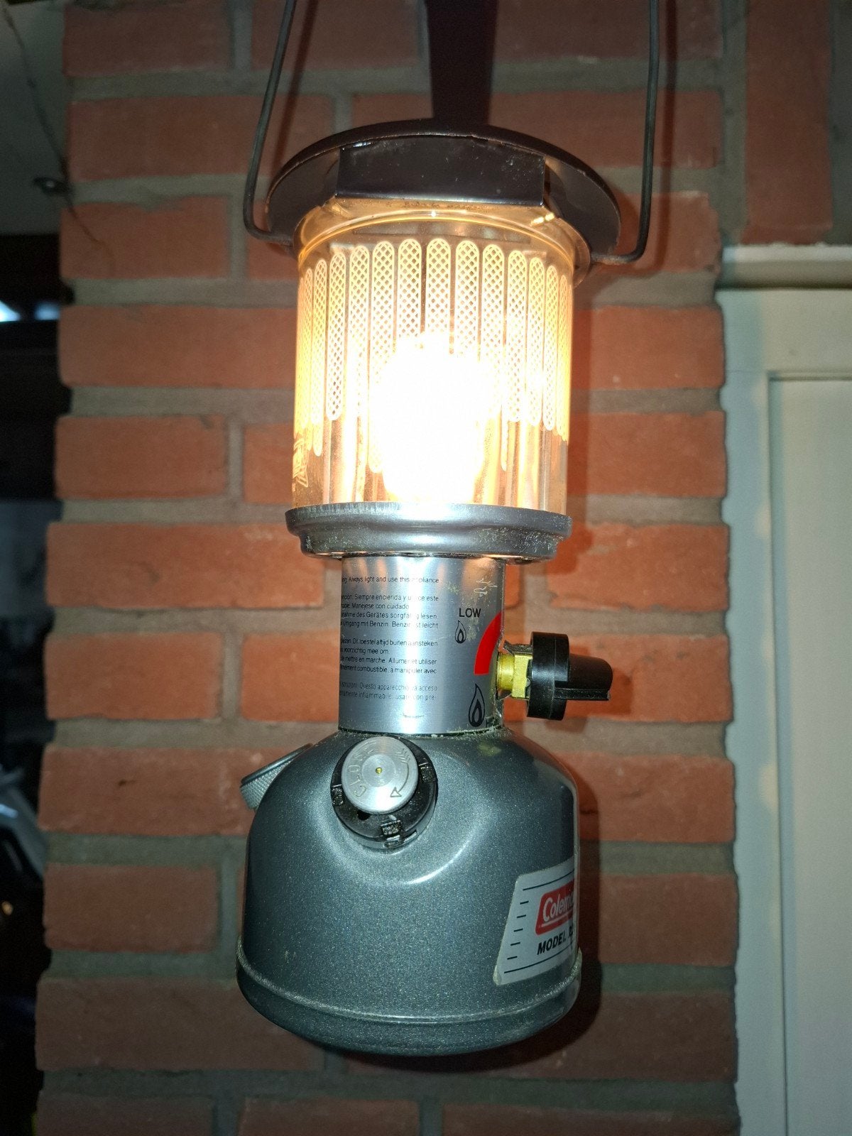 coleman 226 benzinelamp noodpakket camping retro vintage, Caravans en Kamperen, Ophalen of Verzenden