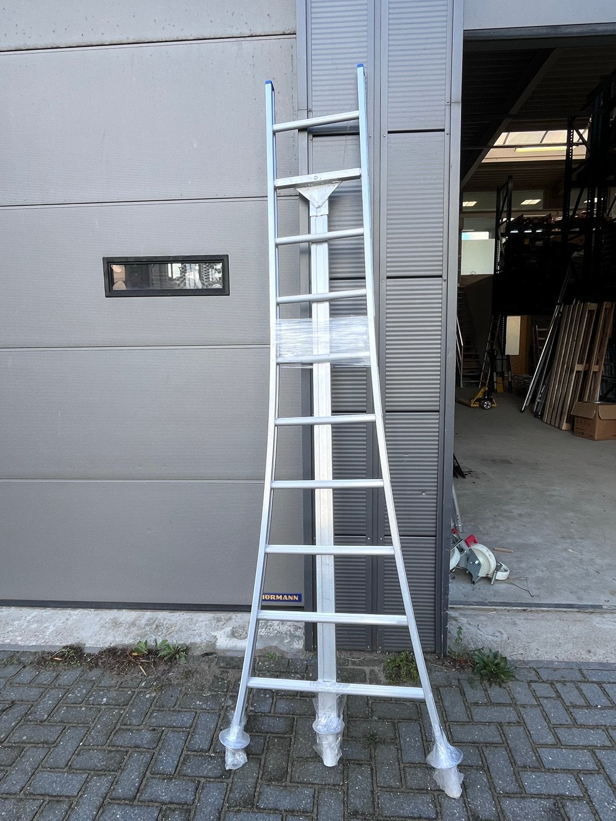 Solide plukladder, 10 sporten, nieuw, Ophalen, Nieuw, Ladder