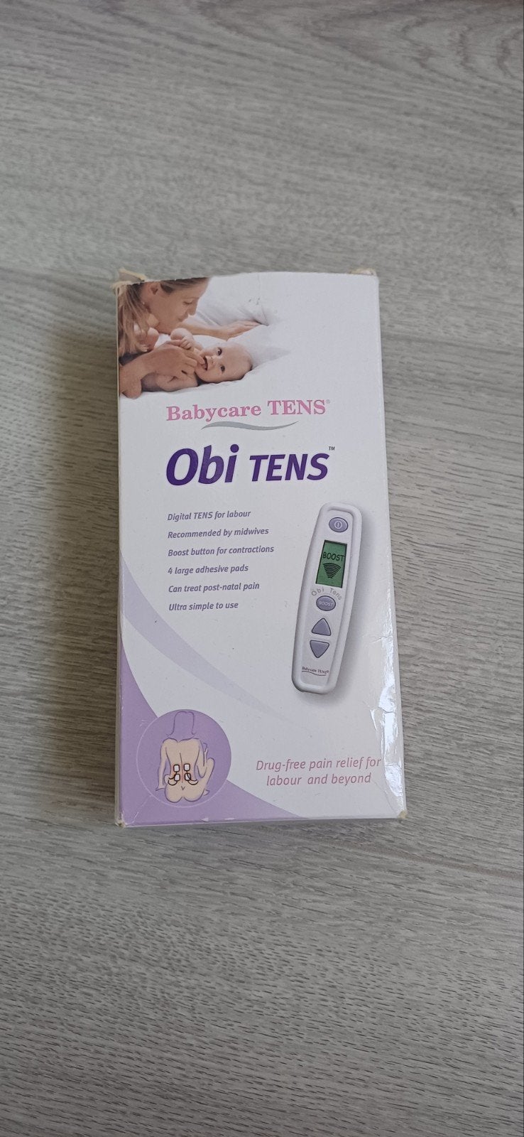 Obi TENS Pijnverlichting voor Bevalling en Daarna, Ophalen of Verzenden, Zo goed als nieuw
