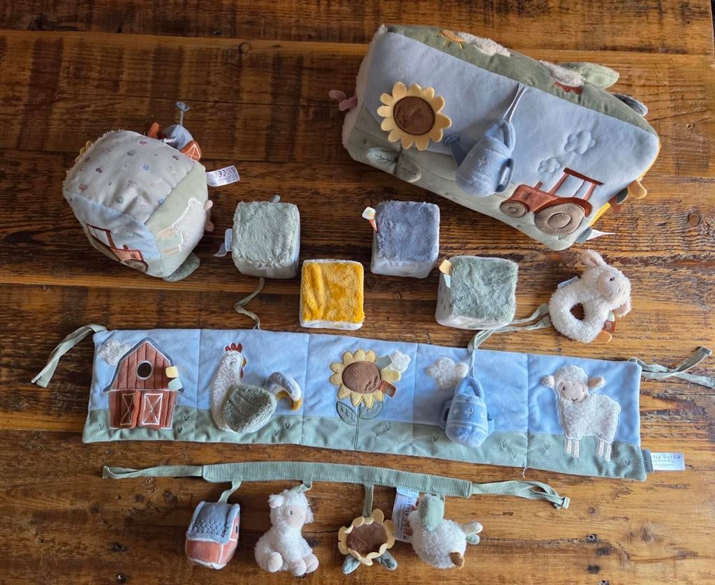 Little Dutch Babyspeelgoed Pakket - Little Farm Thema, Ophalen of Verzenden, Zo goed als nieuw, Overige typen
