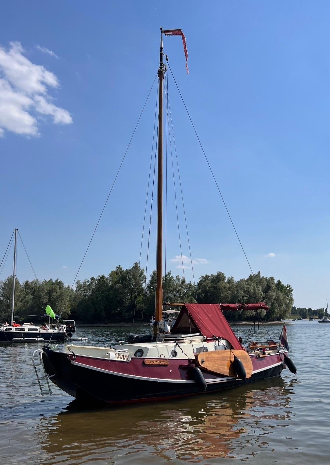 Zeeschouw Huitema 7,5m - 1976 - Opknapper met potentie, Ophalen, Overige merken, Gebruikt, Schouw