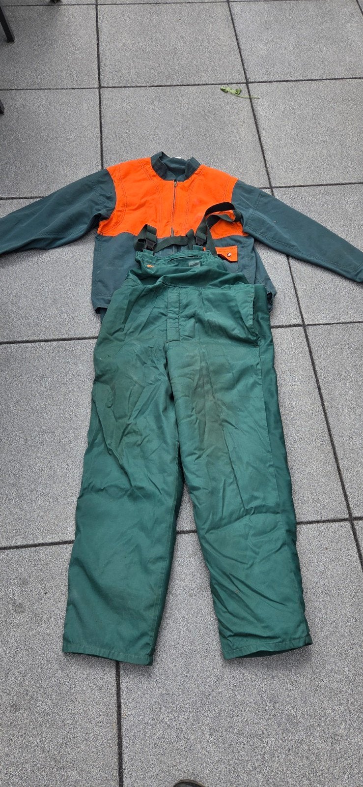Kettingzaag broek+jas, Tuin en Terras, Werkkleding, Ophalen of Verzenden, Broek