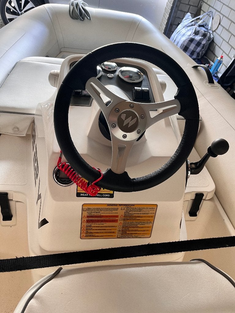Williams 285 Turbojet, Watersport en Boten, Rubberboten, Kussens, Binnenboordmotor, Zo goed als nieuw, Benzine