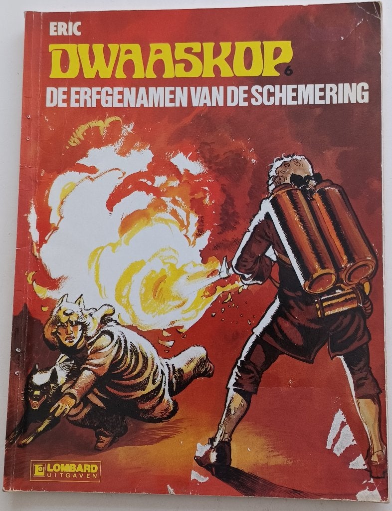 dwaaskop de erfgenamen van de schemering, Boeken, Stripboeken, Gelezen, Ophalen of Verzenden, Eric vv, Eén stripboek
