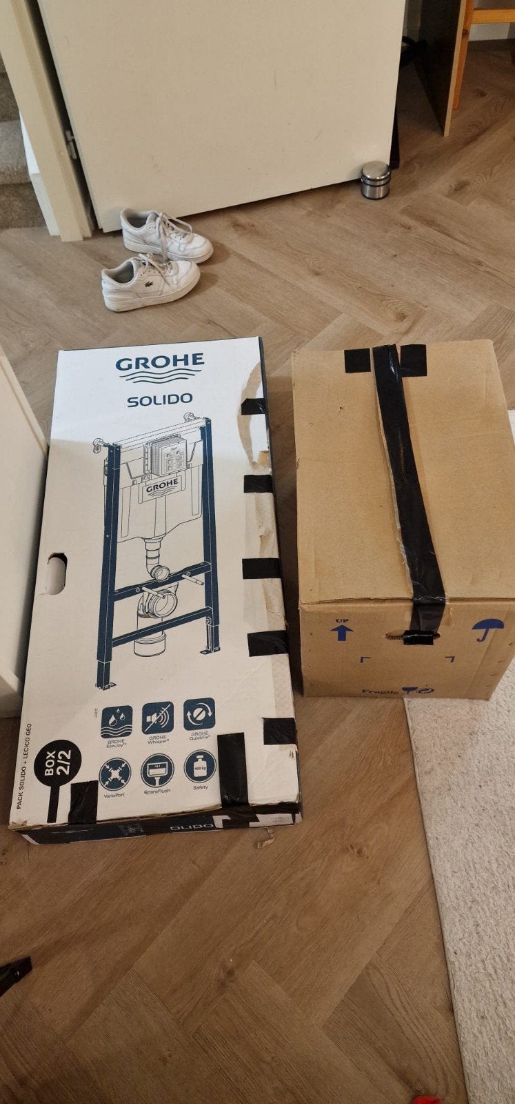 IBR SET GROHE GEO RIMLESS, Ophalen, Nieuw, Toilet