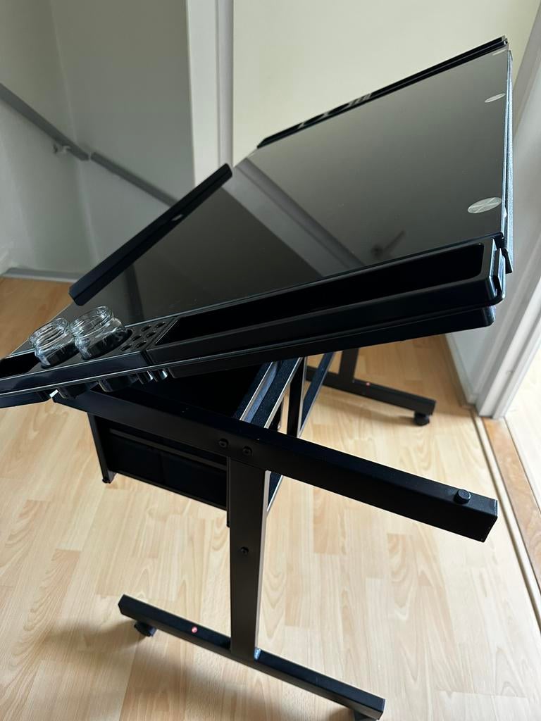 105x60x79 zwart, Ophalen, Zo goed als nieuw, Minder dan 130 cm, Verlichting