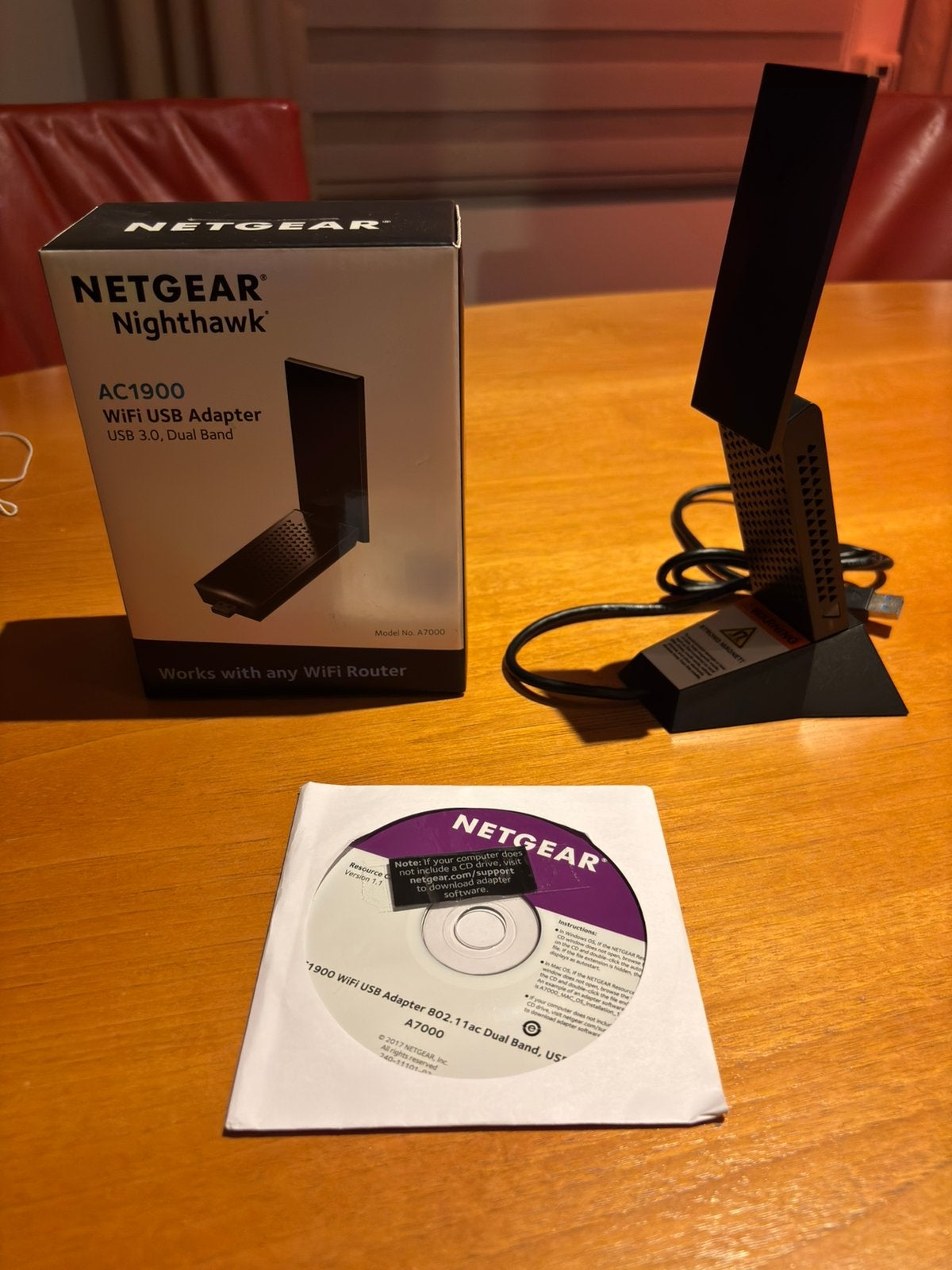 Netgear A7000 AC1900 USB 3.0 WiFi Adapter
