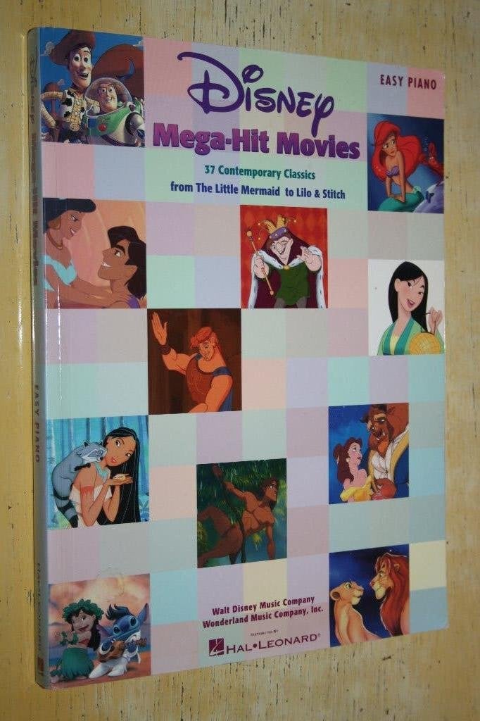 Disney Mega-Hit Movies 37 Contemporary Classics : Easy Piano, Ophalen of Verzenden, Gelezen, Artiest