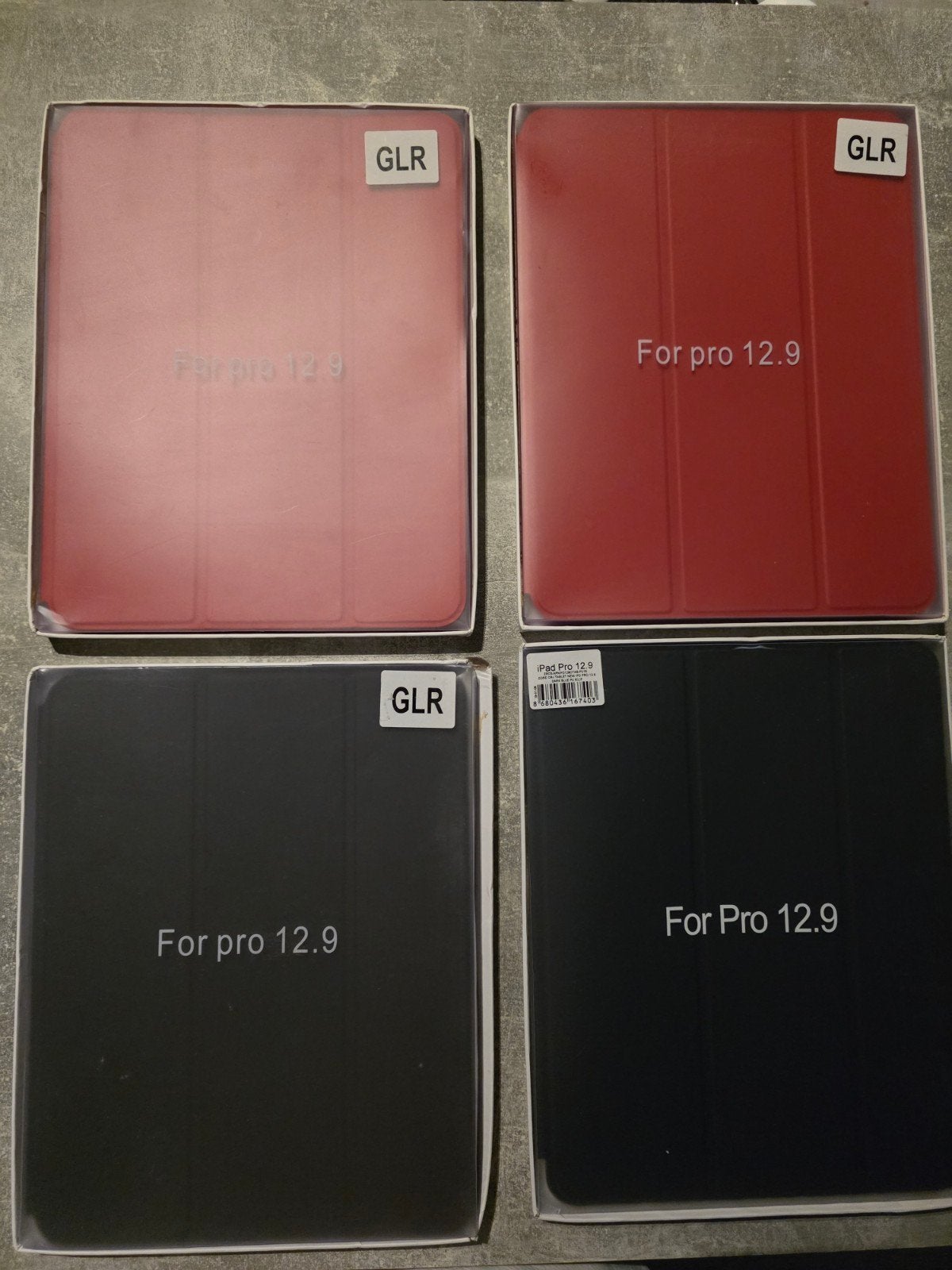 Nieuwe iPad Pro 12.9 Smart Cover Case - Rood Zwart Blauw, Computers en Software, 13 inch of meer, IPad Pro 12.9, Onbekend, Nieuw