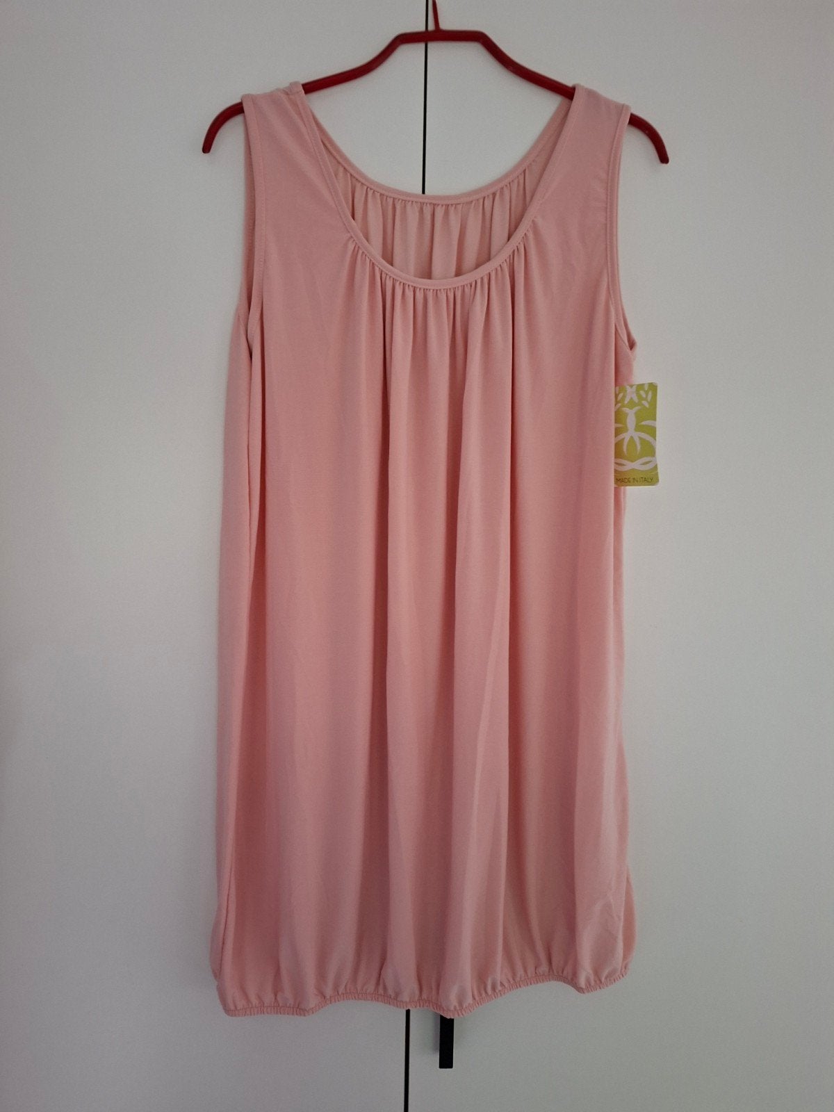 Zalm roze lange ballontop 42-48, Maat 46/48 (XL) of groter, Nieuw, Ophalen of Verzenden, Korte mouw