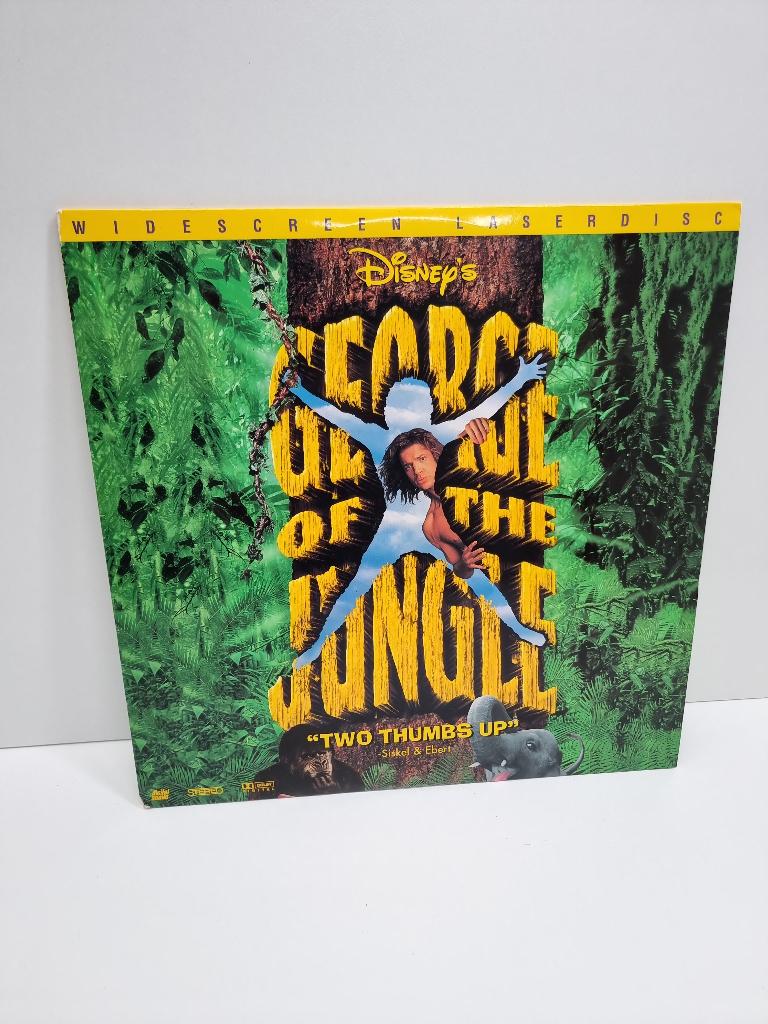George of the Jungle Laserdisc NTSC Engels AC3, Alle leeftijden, Ophalen of Verzenden, Gebruikt, Komedie