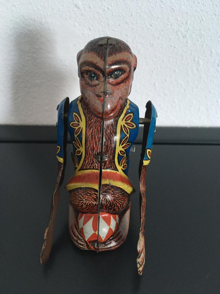 Tuimel aapje, Antiek en Kunst, Ophalen of Verzenden