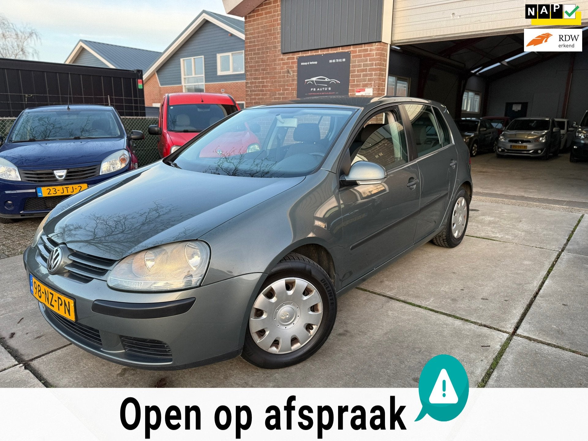 Volkswagen Golf 1.6 FSI Trendline ||LEES TEKST|| NAP|AUTOMAA, Stof, Gebruikt, 4 cilinders, 116 pk