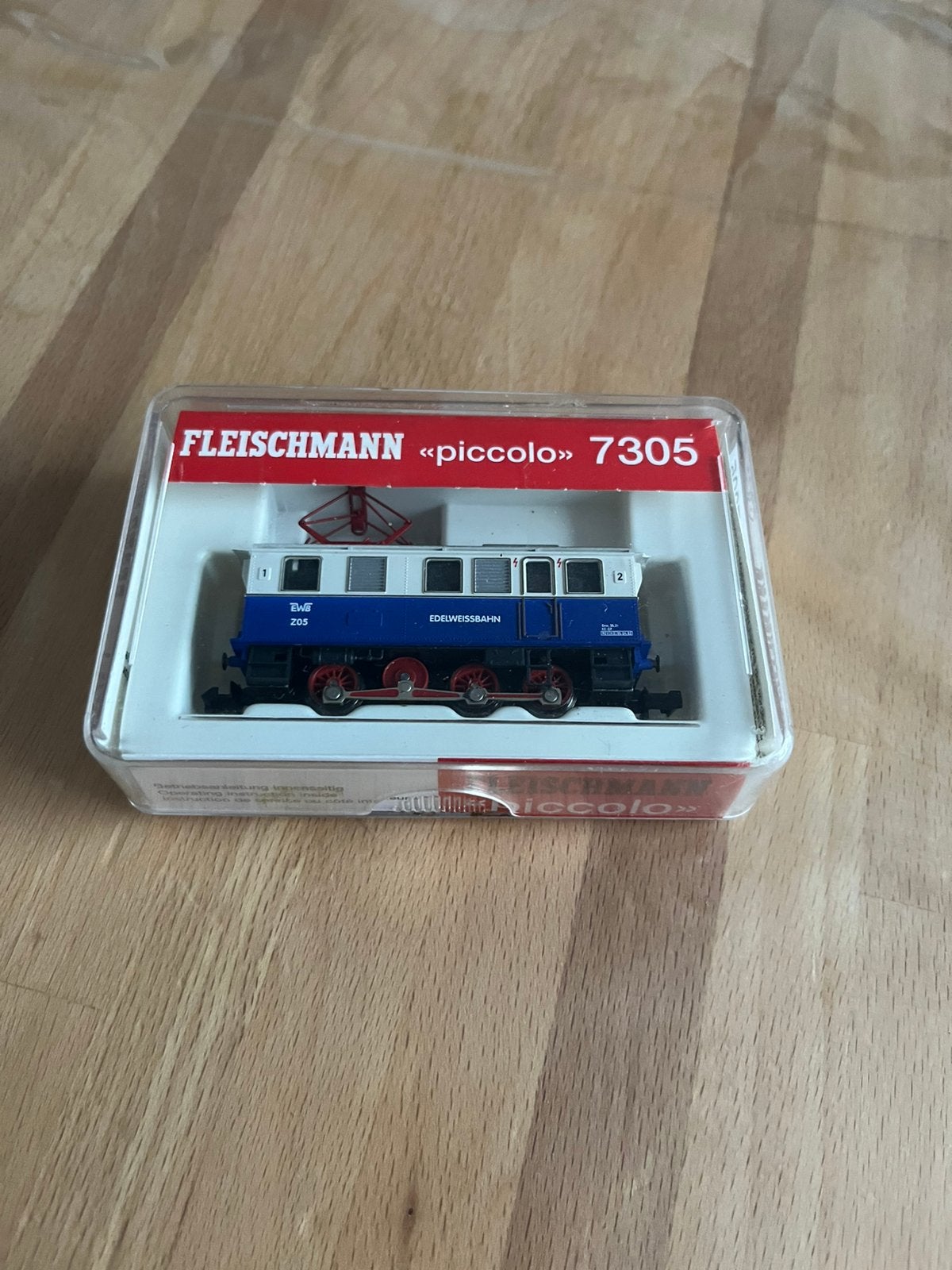 Fleischmann 7305 N spoor elektrische locomotief, Fleischmann, Ophalen of Verzenden, Zo goed als nieuw, Analoog