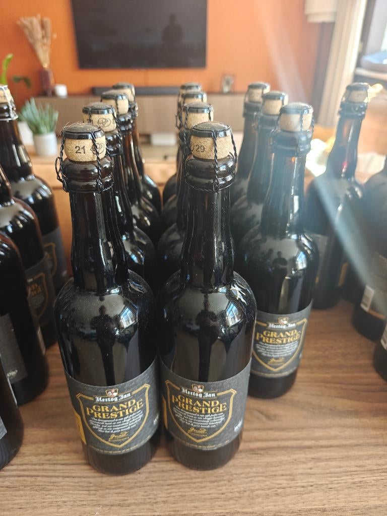 11 flessen Hertog Jan Grand Prestige 2021, Ophalen, Nieuw, Flesje(s), Hertog Jan