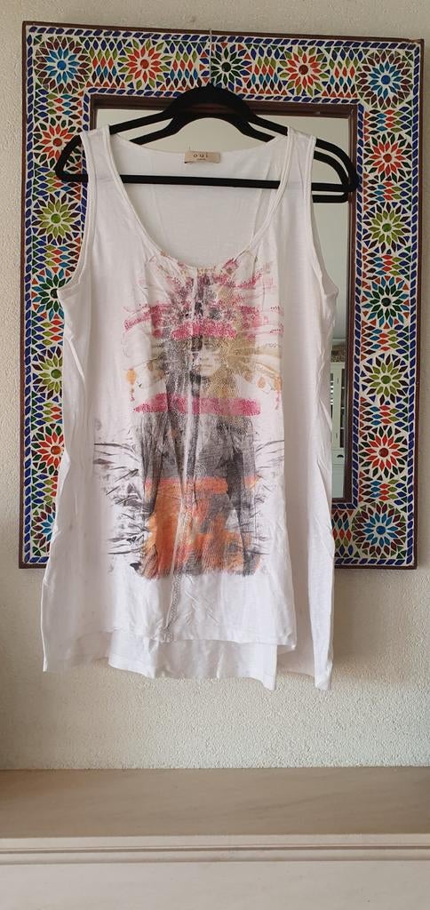 Oui mooie top maat 46 zgan, Kleding | Dames, Ophalen of Verzenden, Zo goed als nieuw, Maat 46/48 (XL) of groter, Zonder mouw