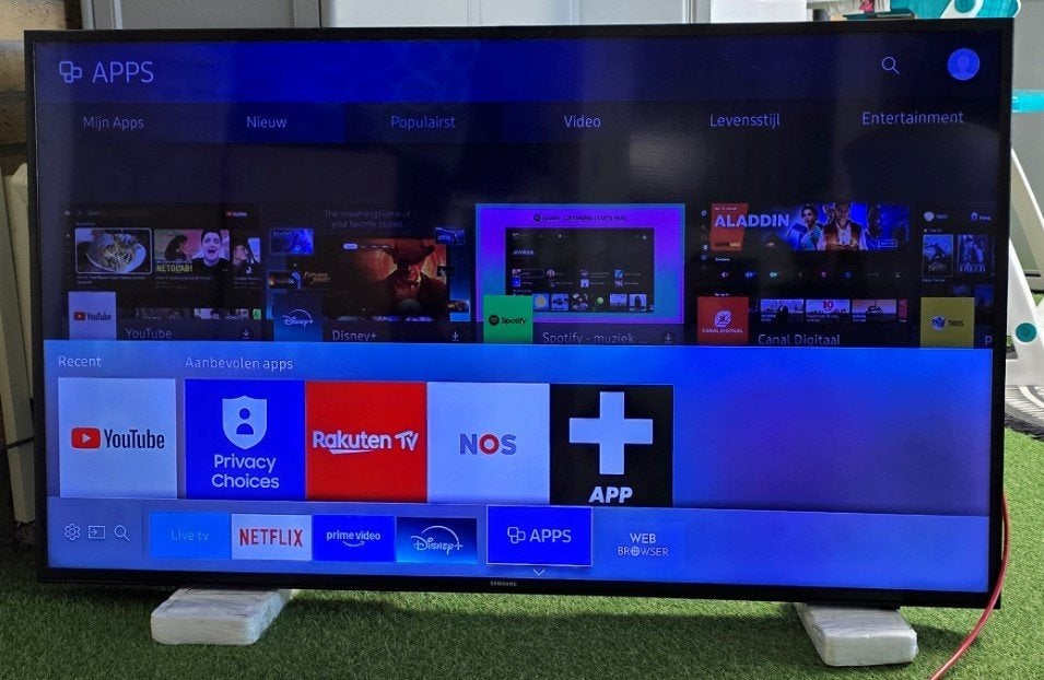 Samsung UE50KU6000W 4K Smart TV, Ophalen