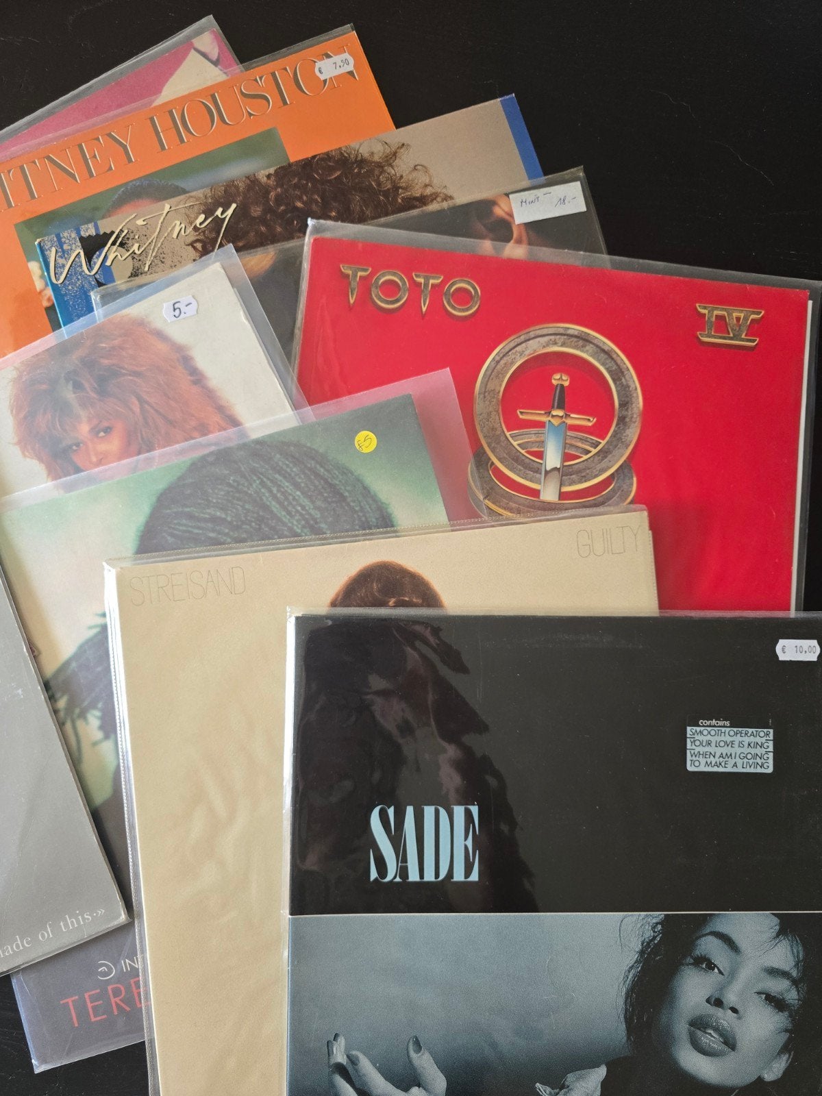 Diverse Pop Vinyl LP's: Whitney Houston, Toto, Tina Turner, Ophalen, LP, Gebruikt, Pop