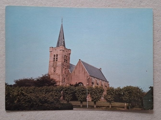 34 Wemeldinge Ned.Herv. Kerk, Ophalen of Verzenden, 1980 tot heden, Gelopen, Zeeland