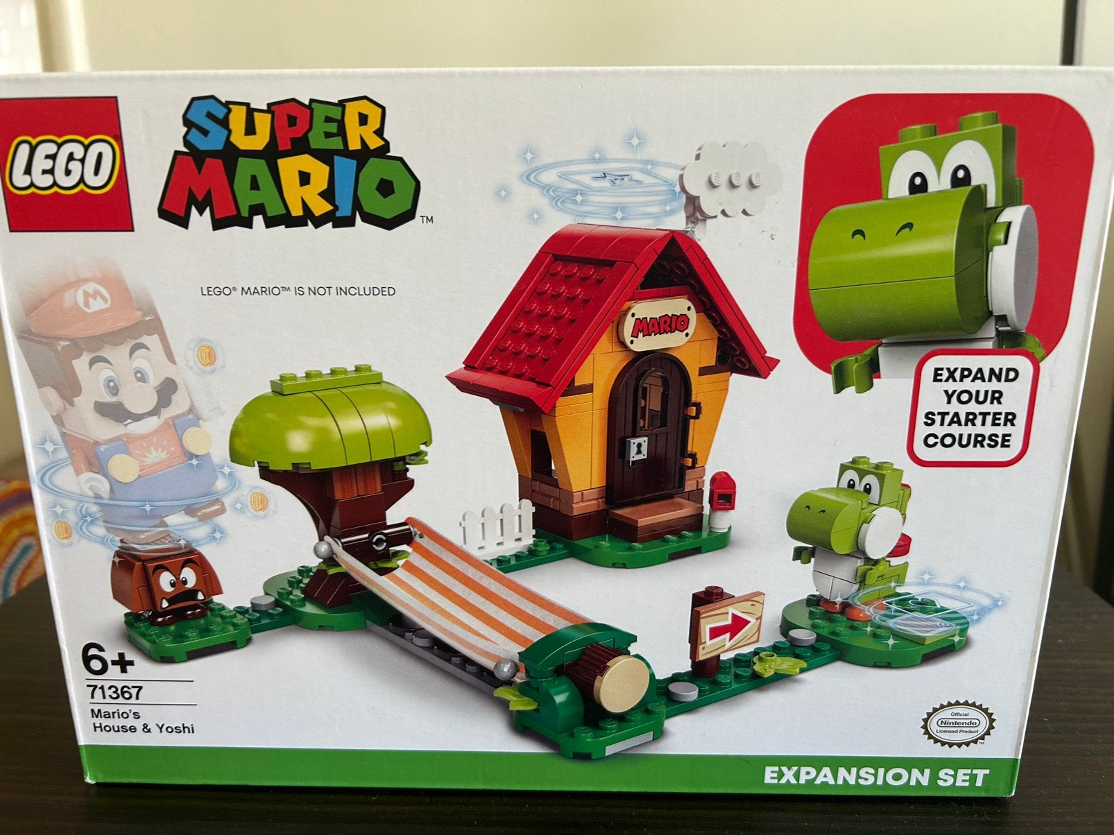 Lego Super Mario 71367 Mario’s house & Yoshi, Ophalen of Verzenden, Zo goed als nieuw