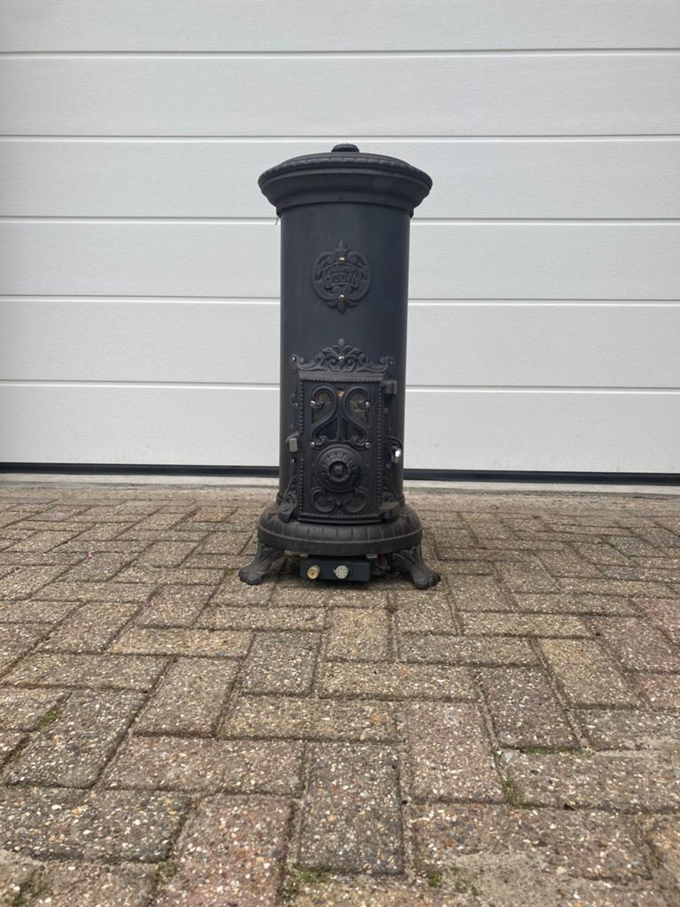 Godin kacheltje, Ophalen, Gebruikt