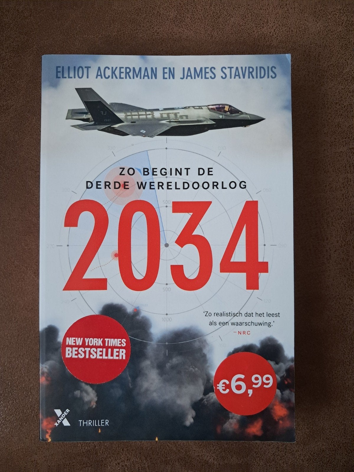 Elliot Ackerman - 2034, Ophalen of Verzenden, Zo goed als nieuw, Elliot Ackerman; James Stavridis