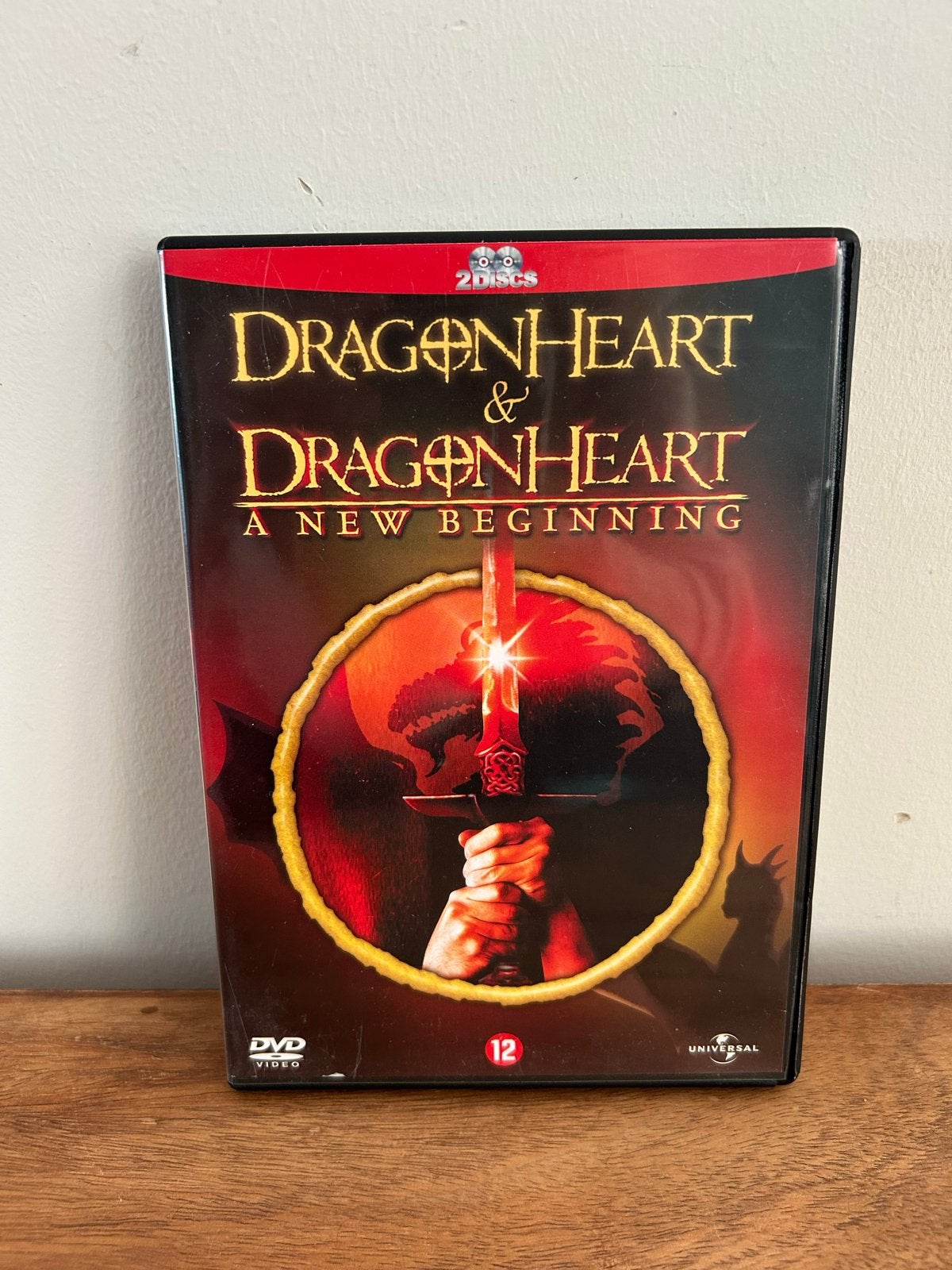 Dragonheart & Dragonheart: A New Beginning (2 DVD's), Engels, Nederlands, Ophalen of Verzenden, Zo goed als nieuw